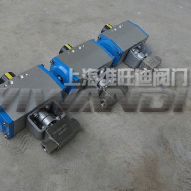 Q611F-16P|Q611F-25P|Q611F-40P 气动内螺纹球阀 气动高压球阀