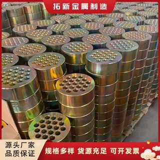 预应力锚具四件套桥梁锚具锚索挤压套锚具锚套夹片铸造垫板限位板