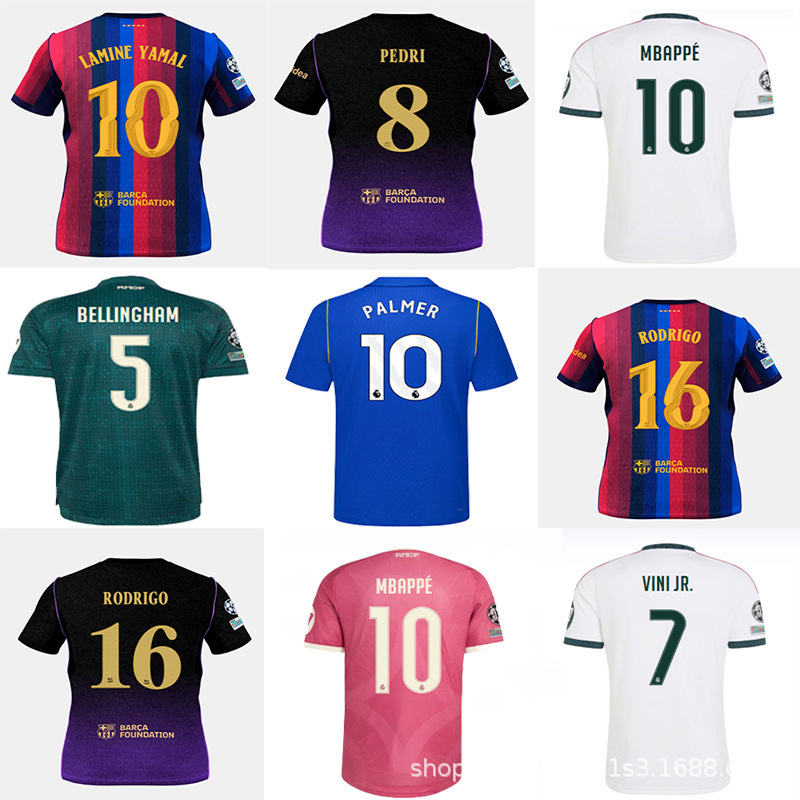 2627 Barcelona Real Madrid Chelsea Club Football Jerseys Argentina Spain Player Version Jerseys World Cup 2627 Barcelona Real Madrid Chelsea Club Football Jerseys Argentina Spain Player Version Jerseys World Cup