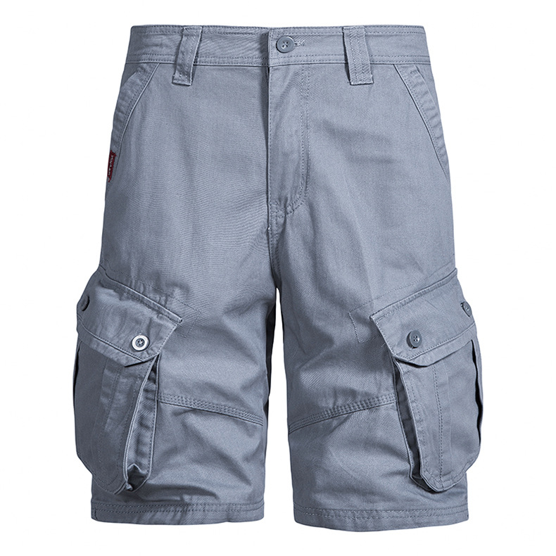 Summer new shorts, loose cotton cropped men's workwear, casual pants, and more middle-aged_voghion.com