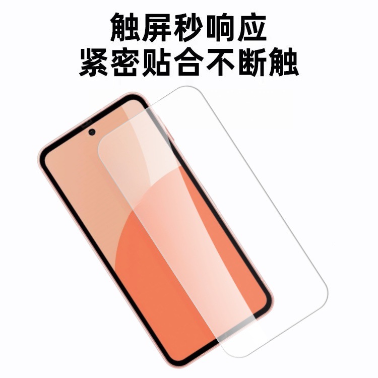 Aplicable a Sharp Aquos Sense10 película endurecida de vidrio de contacto ultra claro película de cabeza de lente de protección ocular