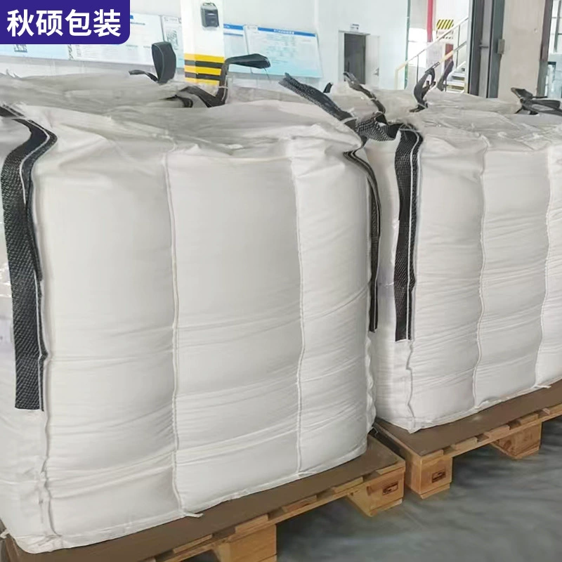 Оптовый промышленный контейнер-тоннажный мешок 1т, мешок для перевозки грузов с креплением, белый, с четырьмя кольцами, подвесной мешок для грязи, контейнерный мешок