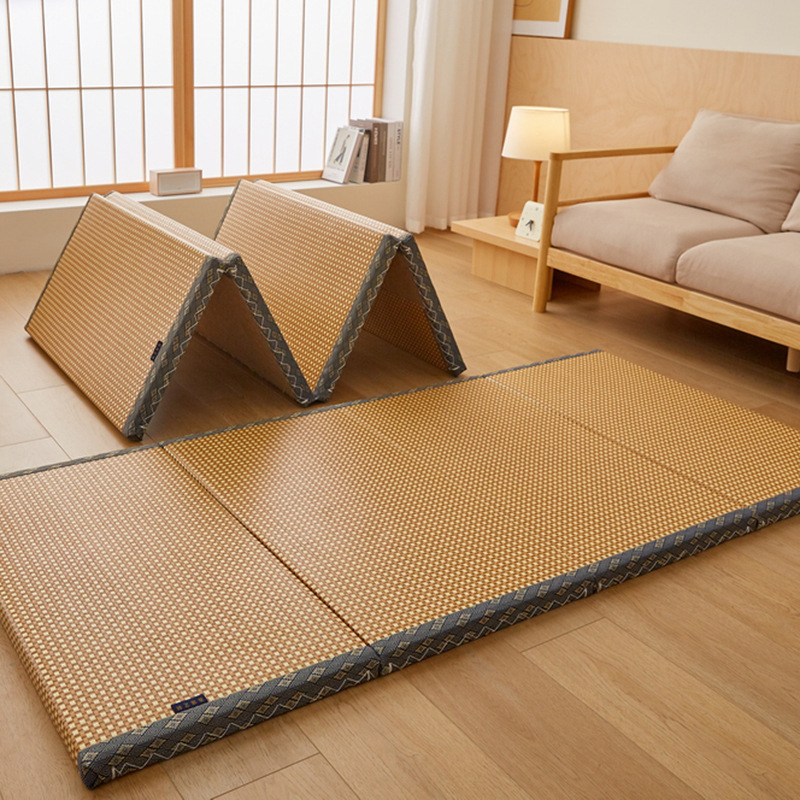 畳マット 折りたたみ式 床寝専用マット 夏用 出窓 リビングルーム 昼休み 床マット|undefined