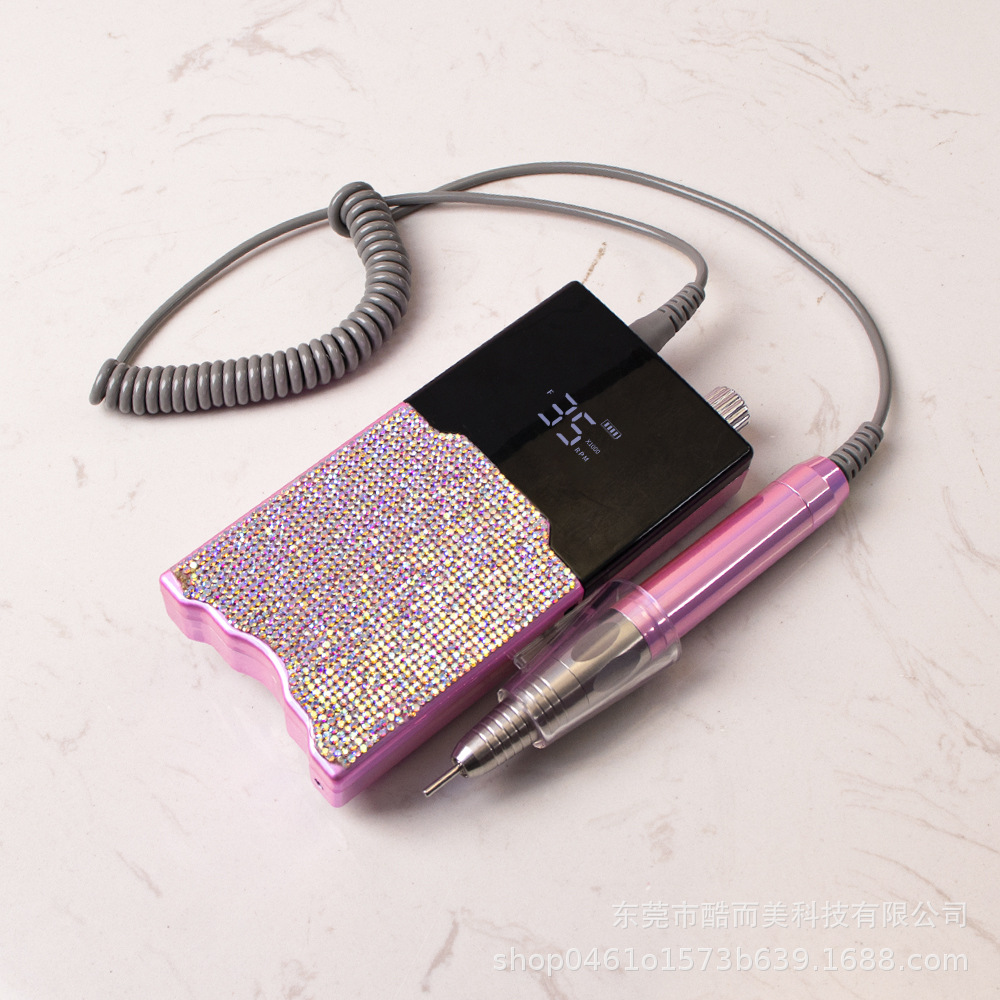 Pequeño Libro Rojo recomienda máquina de pulido de uñas sin escobillas con taladro portátil frente peeling pulido removedor de esmalte de uñas removedor de uñas