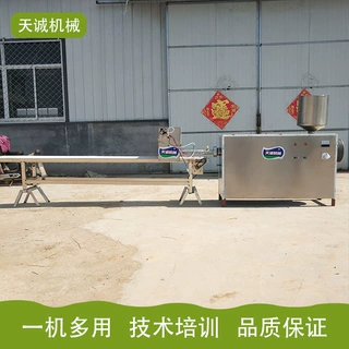 地摊小吃脆皮年糕机 铁板烧烤食材年糕条生产机器