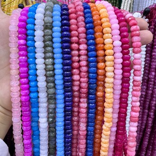 �S��ֱ�� 5*8MM��Ȼʯ������P��ɢ�� diy�Ʒ������鴮���Ʒ��