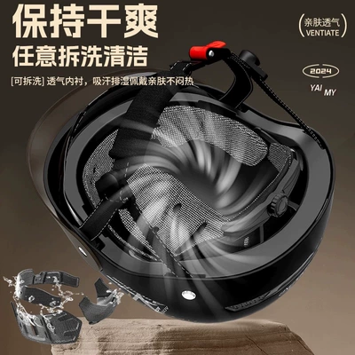 Motosiklet kaskı (dəbilqə) — Certified Breathable Lightweight Motorcycle Helmet