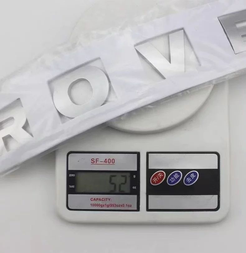 Land Rover letter logo LAND ROVER car emblem Discovery 4 Discovery 3 hood emblem Range Rover Evoque Range Rover Velar car sticker Freelander