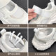 ZHR Torre Shoes 2024 Summer New Mesh Breathable Thick-soled Small Shown High Sports Casual Beach Women's Shoes