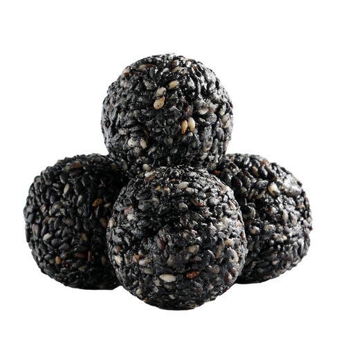 Donkey hide gelatin black sesame balls 100g sesame balls big grain sesame health balls small balls tonic black sesame balls