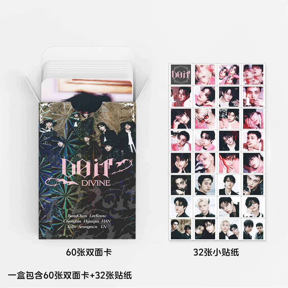 92 маленькие карты в наличии STRAYKIDS новый DOIT фото карта DIVINE уличные наклейки LOMO карта