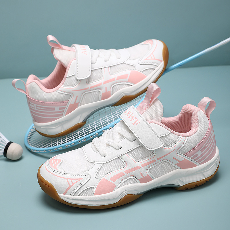 Girls' Badminton Sneakers Summer Breathable Mesh Lightweight Training Shoes Boys' Children's Table Tennis Cross-Border Wholesale Girls' Badminton Sneakers Summer Breathable Mesh Lightweight Training Shoes Boys' Children's Table Tennis Cross-Border Wholesale
