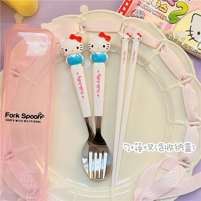 HL-015-1 포크, 스푼, 젓가락 KT 세트