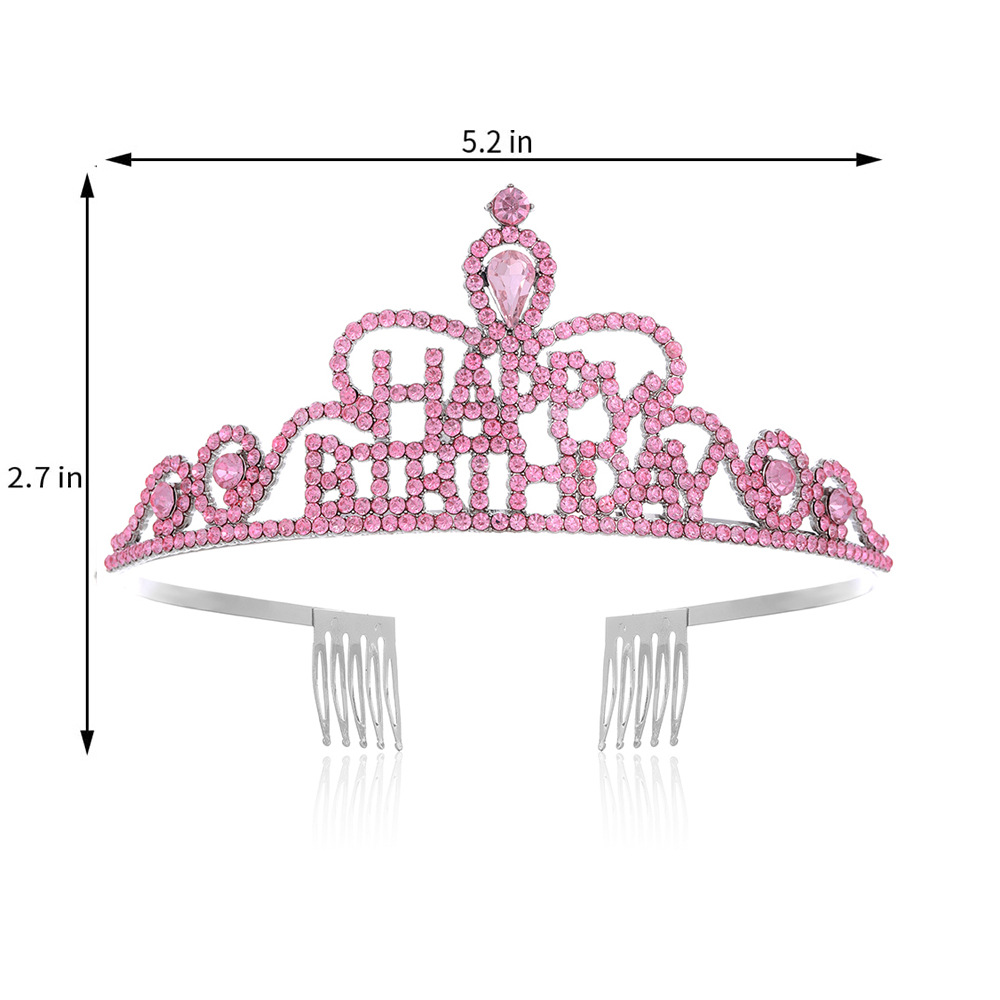 40g Weight Costume Props Event & Party Supplies 1 Piece, 1 Set Quantity Birthday Occasion Letter Pattern Princess Style Princess Letter Cloth Birthday Costume Props 2