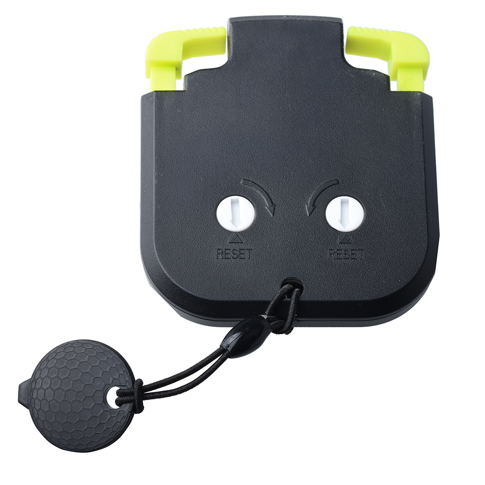 La nueva puntuación del dispositivo de puntuación de golf de dos ruedas se puede poner a cero Grabadora de varilla (con cadena)