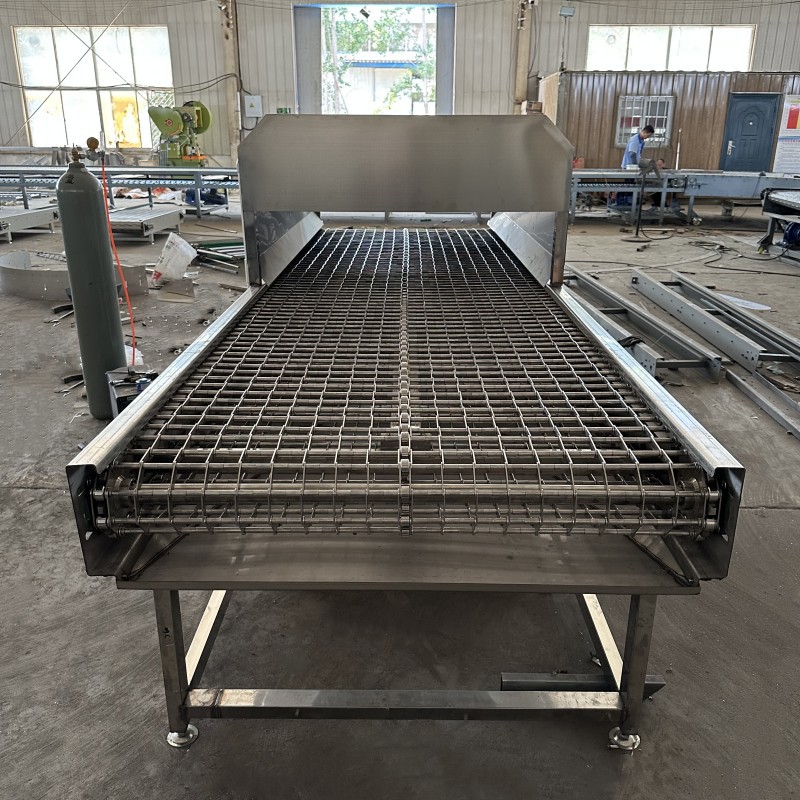 304不锈钢长城网带高压清洗输送机 高压喷淋网带清洗机
