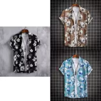2022 Трансграничная внешняя торговля AliExpress Европа и США новые мужские рубашки с цифровым принтом простота моды