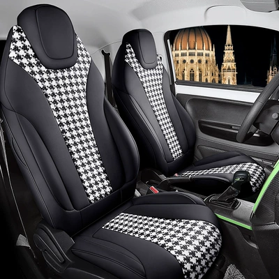 Wholesale cross-border ST special car Modelə uyğun (Original) oturacaq örtükləri - fashion-black-standard-version-of-two-111