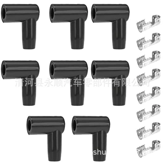 Подходит для HCD557, 8-групповый распределитель HEI и пылезащитная крышка катушки, комплект клемм пылезащитной крышки свечи зажигания на 90 градусов.