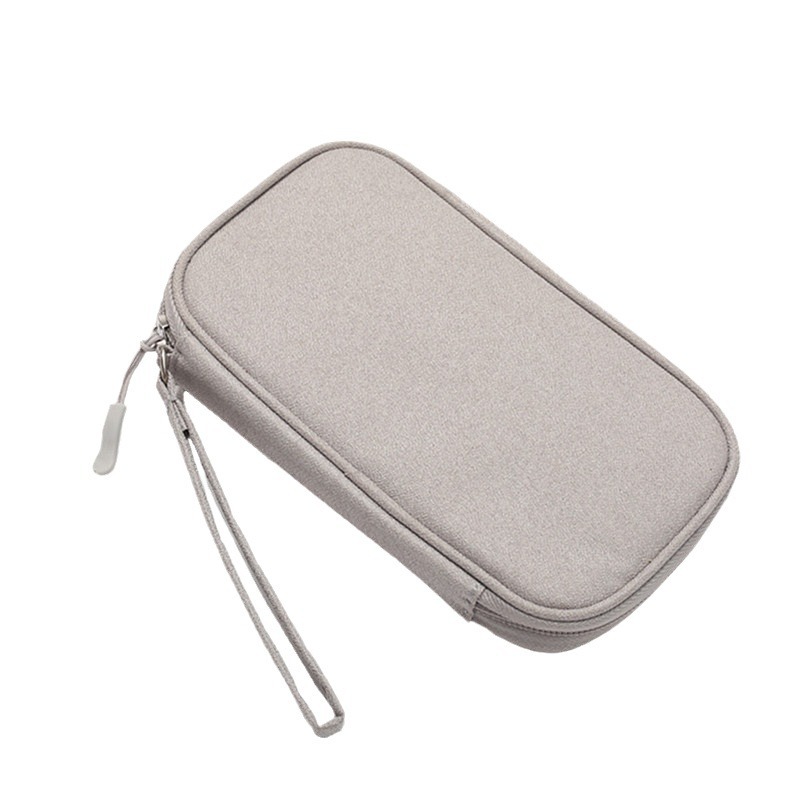 Bolsa de almacenamiento de cables de datos al por mayor, accesorios digitales multifuncionales, banco de energía, cubierta protectora de disco duro, almacenamiento portátil de viaje