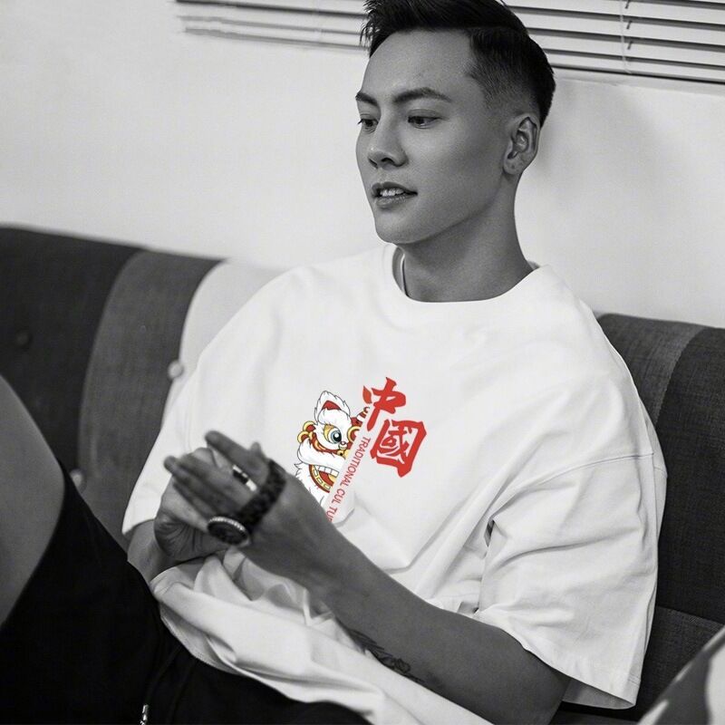 Trendy juvenil nueva camiseta de seda de hielo suelta de algodón puro de verano camisa de fondo de media manga ropa superior camiseta de hombre de manga corta para hombre