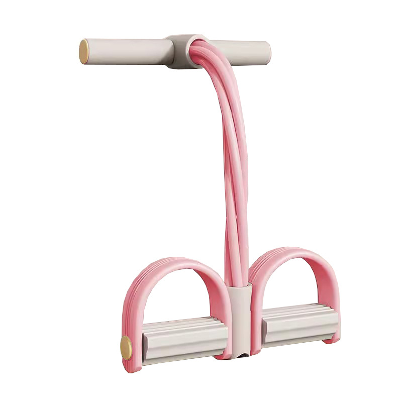 Ventas Directas de fábrica 4 tubo de tensión del pedal Dispositivo de abdominales tensión contracción cuerda yoga tensión cinturón Fitness ayuda