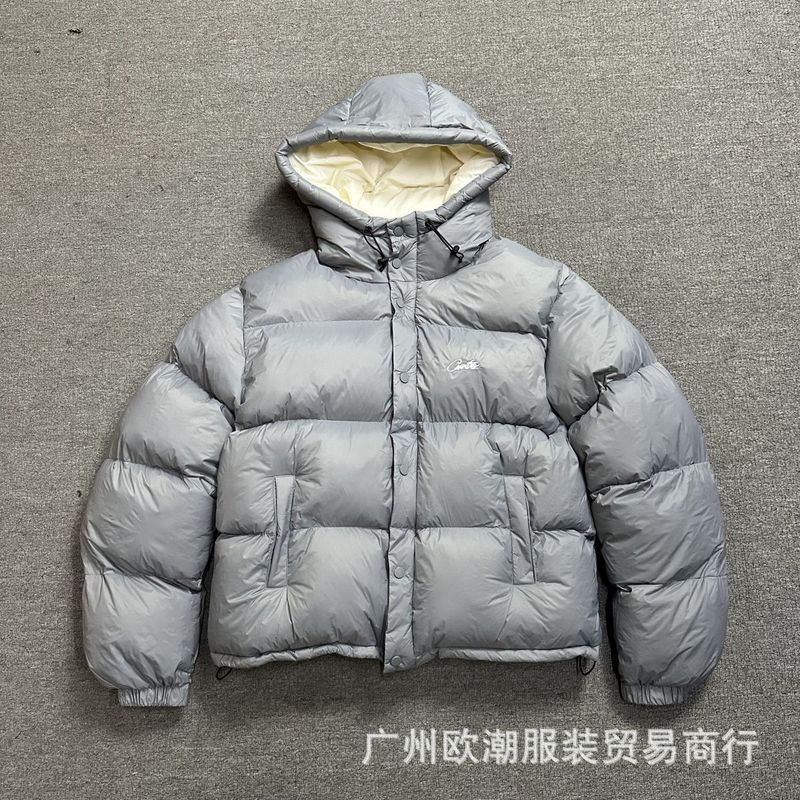 跨境美式cort刺绣恶魔岛棉服男女秋冬季ins高街棉衣连帽外套冬季|undefined