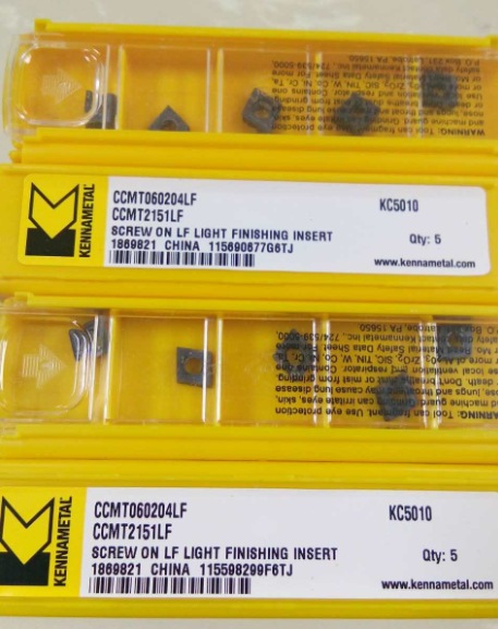 潍坊肯纳刀具代理CCMT09T304LF KCP10B车刀片 不崩刃