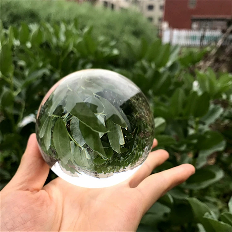 Boutique K9 crystal ball office crafts ornaments Feng Shui ball gift photography props transparent crystal ball