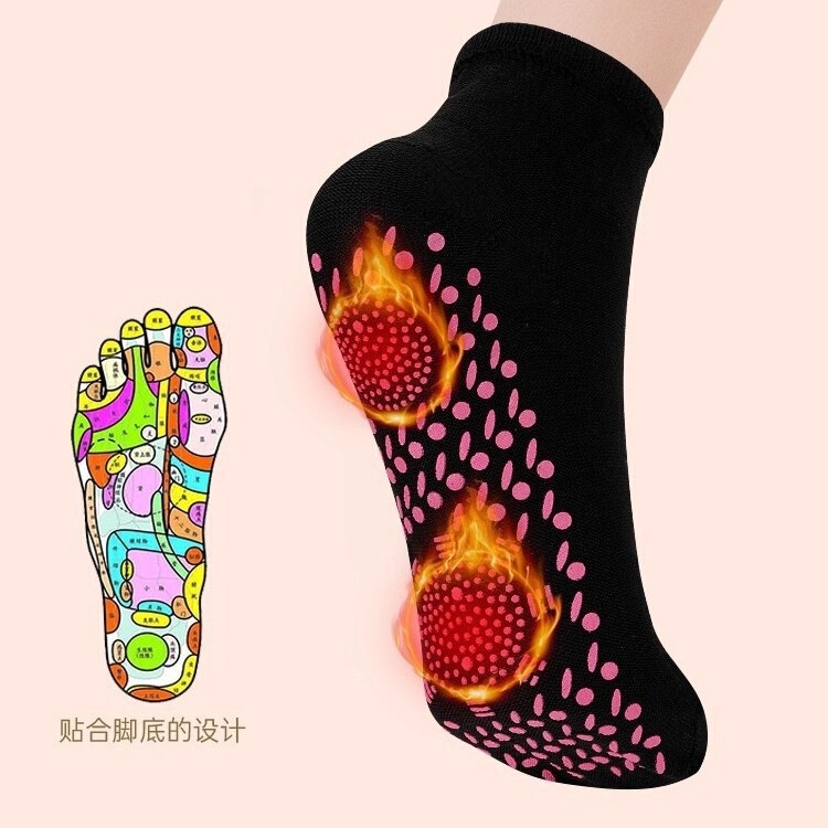 Self-Heating Socks for Cold Protection, Sleep Warmth, Foot Warmth, Sweat-Absorbing, Heated Sleep Foot Warmers Self-Heating Socks for Cold Protection, Sleep Warmth, Foot Warmth, Sweat-Absorbing, Heated Sleep Foot Warmers