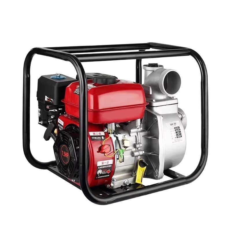 Bomba de agua del motor diesel de gasolina Wuyang honda agrícola de alta presión nueva bomba de bombeo de autoabsorbente para iniciar el riego de tierras agrícolas image 6