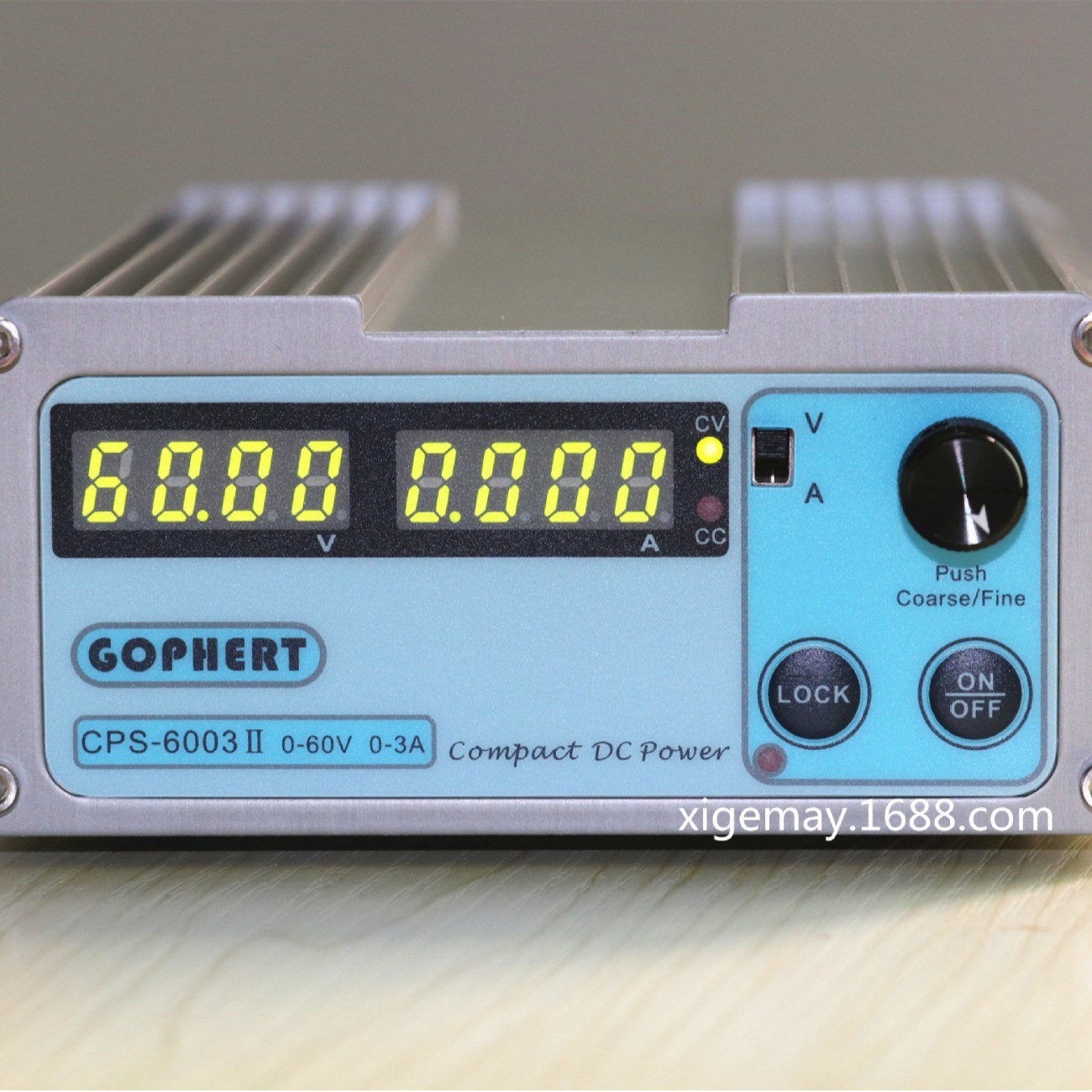 gophert直流稳压电源CPS-6003II60V3A可调小体积便携台高精度高压
