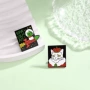 个性潮流动物猫咪胸针