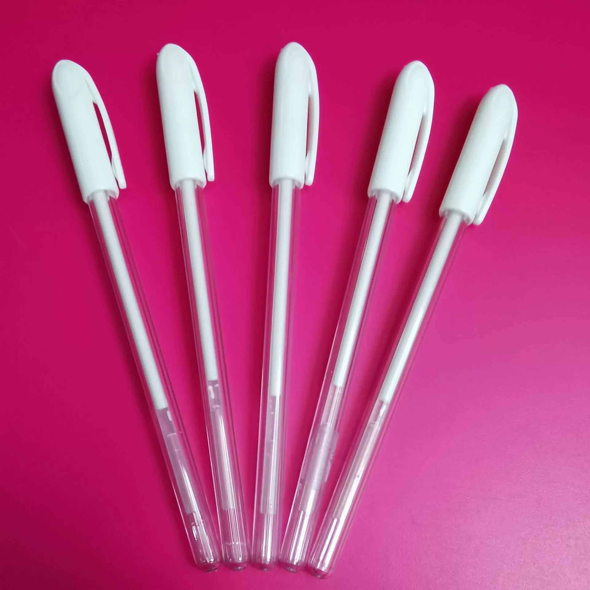 White highlighter, art liner, rollerball pen, scheduler