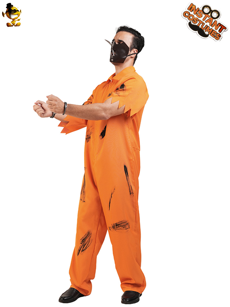 Halloween transfronterizo prisionero hombre trajes de fiesta trajes de escenario trajes COS trajes de juego de rol