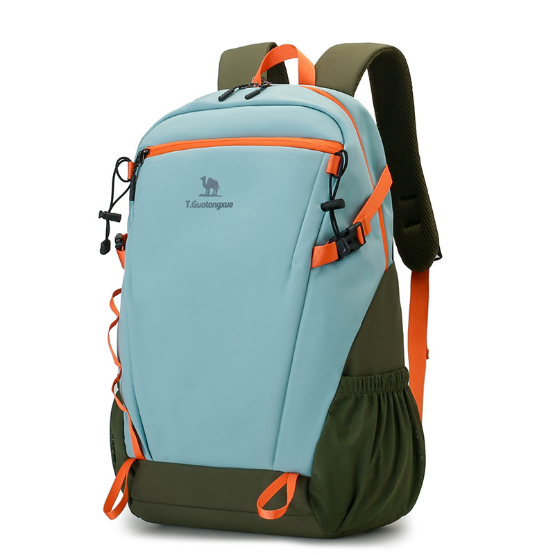 Camello con mochila de gran capacidad mochila de montaña al aire libre para estudiantes universitarios, mochila de ocio ligera