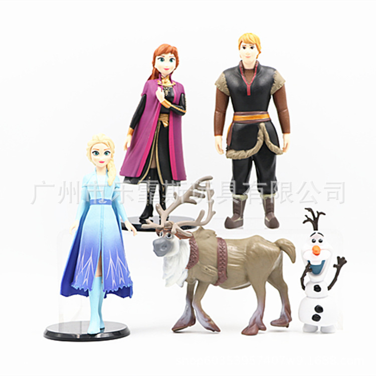 5 9 10 Princess Hand-held Girl Toy Doll Machine Gashapon Doll Model Cake Ornaments