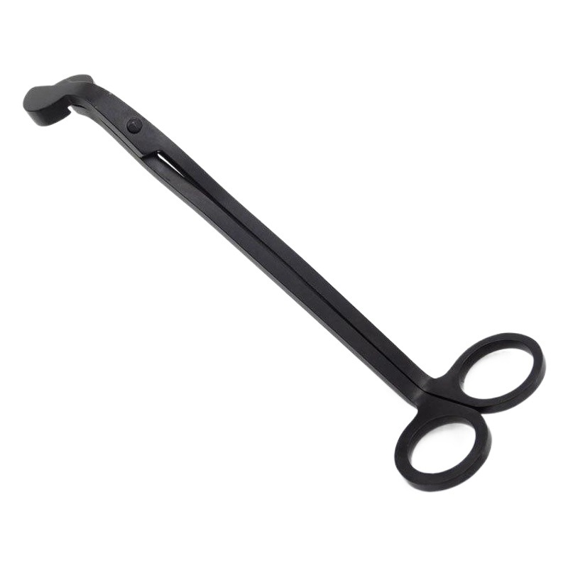 Transfronterizo en stock negro aromaterapia vela tijeras vela extintor vela núcleo cabeza redonda sin flores tijeras decoración decorativa herramientas al por mayor