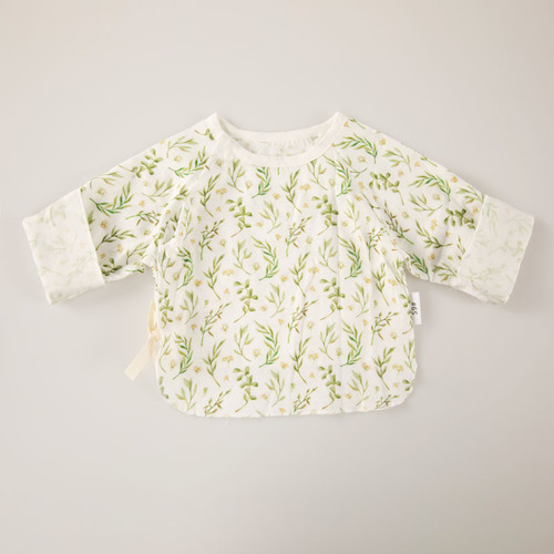 muslin竹棉纱布a类新生儿半背衣夏季薄款婴儿衣服上衣宝宝和尚服