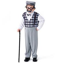 W 26457 Old Man Costume with Hat Beard ���˰��ݷ� ŷ���羳