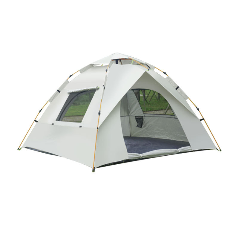 Carpa para exteriores, de apertura rápida, resistente al sol, impermeable, para camping, parque al aire libre, playa, portátil, carpa parasol de camping totalmente automática