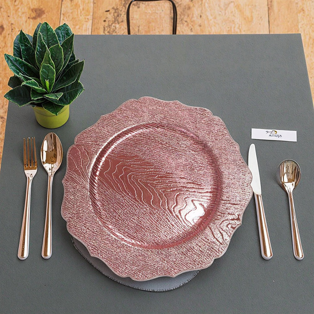 Fábrica de suministro de platos europeos de alto valor de fruta al por mayor regalos para clientes de fruta placa de carga