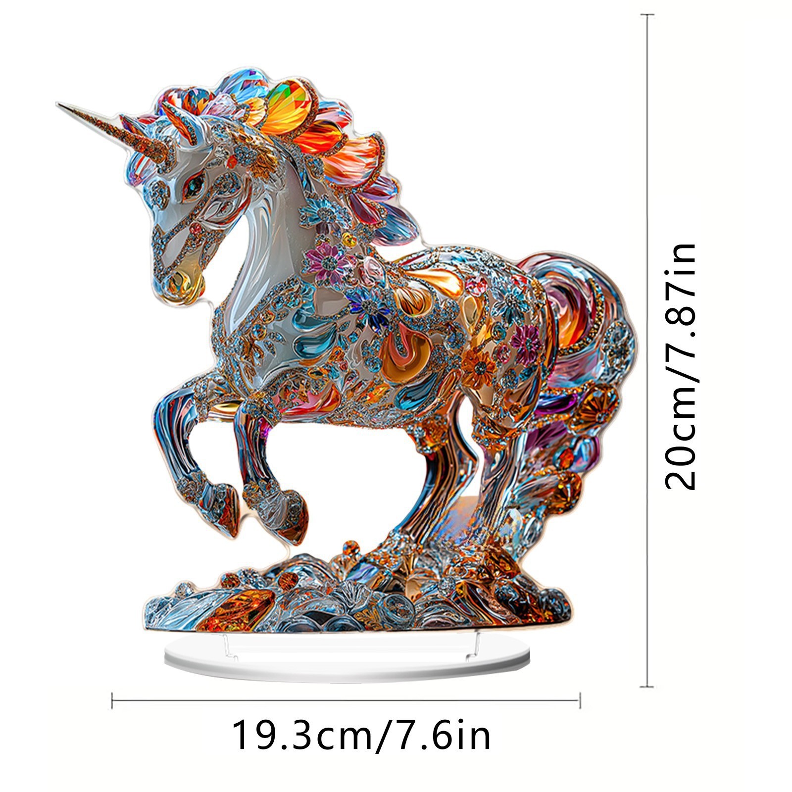 2026 Primavera Año Nuevo Gala de Primavera Pony Carro Interior Año Nuevo Colgante Acrílico Colgante