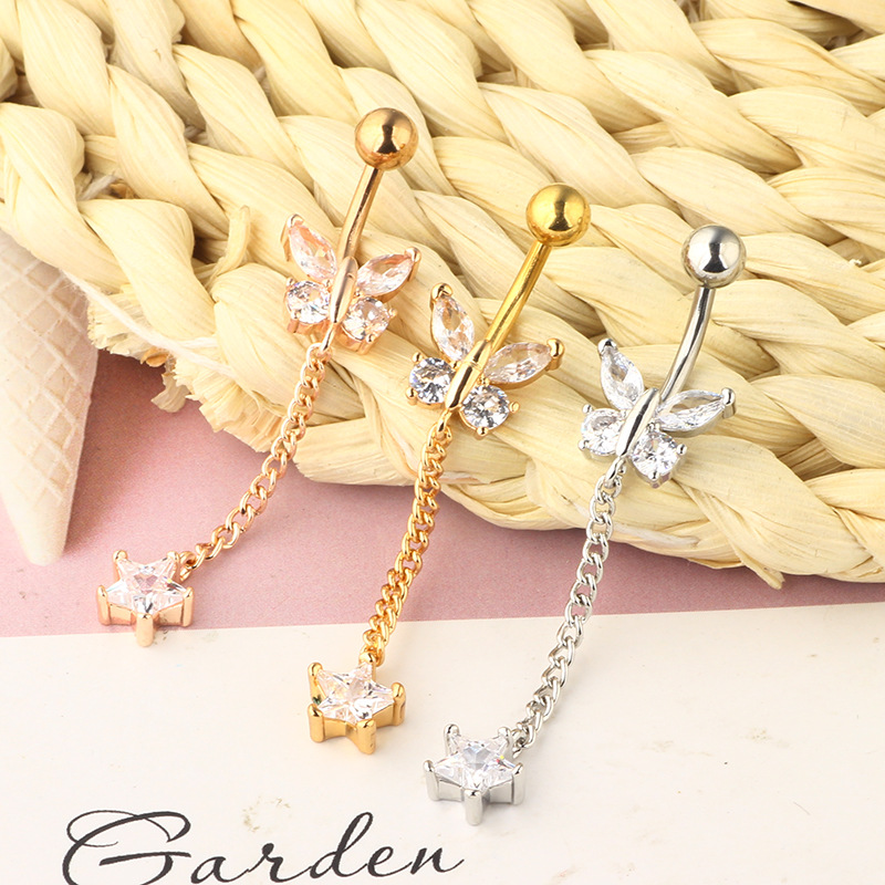 Pointed titanium steel lip stud product view
