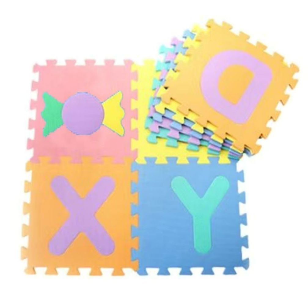 Niños alfombra del dormitorio puzzle alfombra de suelo sala de estar gruesa trepa empalme alfombra de tatami bebé espuma marea