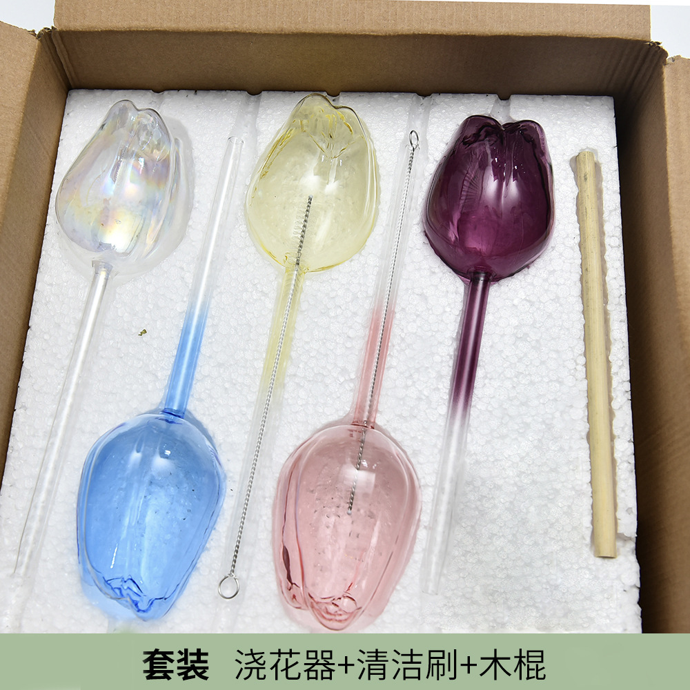 Creativo color tulipán riego de flores riego automático flor riego de flores riego de flores