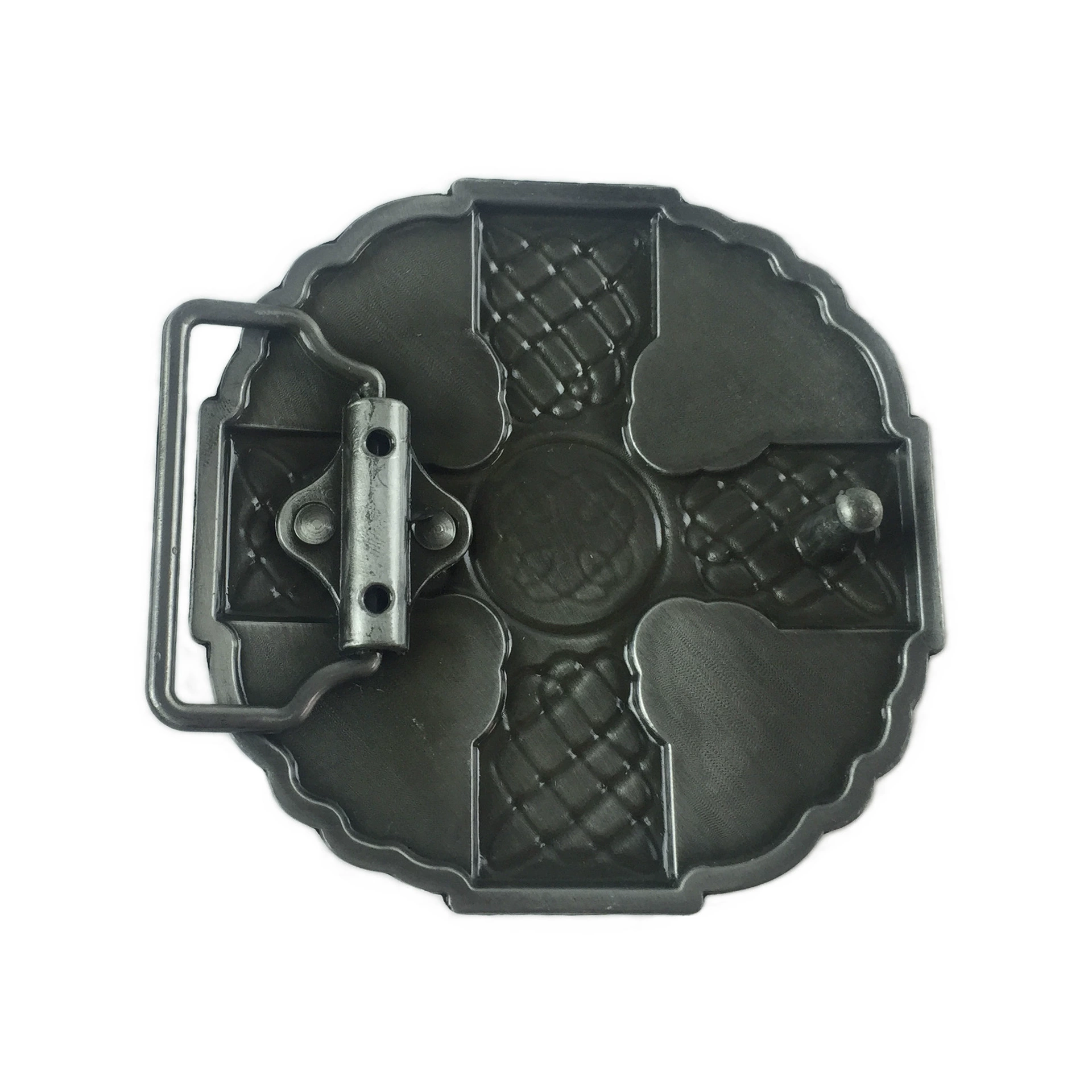 Metal denim belt, retro buckle for leisure