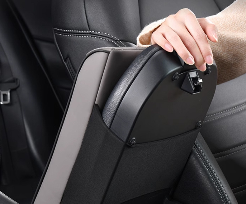 Car Armrest Box Heightening Pad Driver Elbow Support Memory Foam