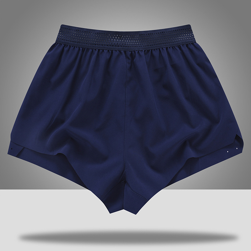 Summer Running Sports Shorts Men's Training Fitness Shorts Lined Marathon Three-Point Quick-Drying Shorts