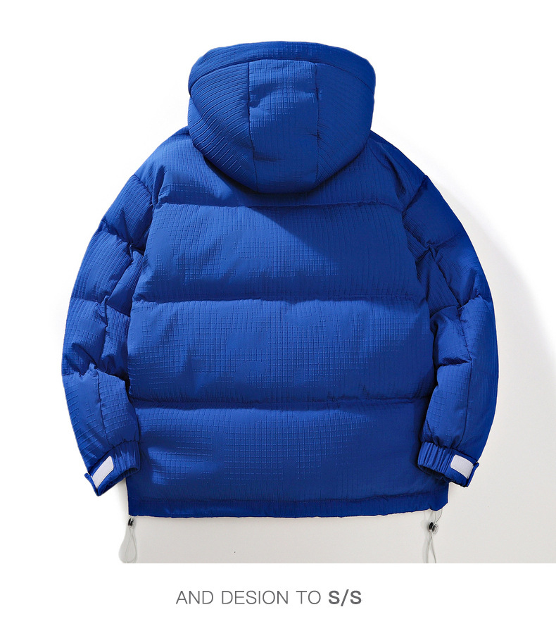 Piumino d'anatra bianco da uomo, nuovo, spesso e caldo, giacca invernale alla moda, corta_voghion.com